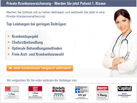 Private Krankenversicherung Vergleich